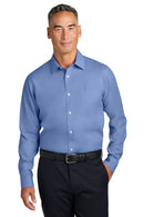 Brooks Brothers Wrinkle-Free Stretch Pinpoint Spread Collar Shirt BB18012. Live Chat for Bulk Discounts