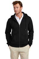Brooks Brothers Double-Knit Full-Zip Hoodie BB18208. Live Chat for Bulk Discounts