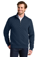 Brooks Brothers Diamond Quilt 1/4-Zip BB18212. Live Chat for Bulk Discounts