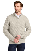 Brooks Brothers Diamond Quilt 1/4-Zip BB18212. Live Chat for Bulk Discounts