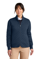 Brooks Brothers Women's Diamond Quilt Full-Zip BB18213. Live Chat for Bulk Discounts