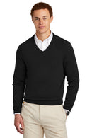 Brooks Brothers Cotton Stretch V-Neck Sweater BB18400. Live Chat for Bulk Discounts