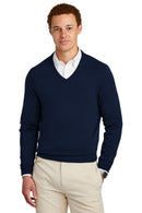 Brooks Brothers Cotton Stretch V-Neck Sweater BB18400. Live Chat for Bulk Discounts