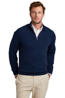 Brooks Brothers Cotton Stretch 1/4-Zip Sweater BB18402. Live Chat for Bulk Discounts