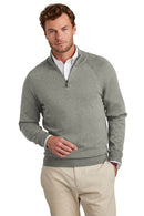 Brooks Brothers Cotton Stretch 1/4-Zip Sweater BB18402. Live Chat for Bulk Discounts