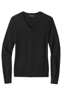 Brooks Brothers Women's Washable Merino V-Neck Sweater BB18411. Live Chat for Bulk Discounts
