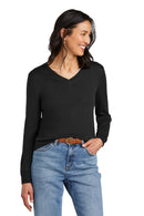 Brooks Brothers Women's Washable Merino V-Neck Sweater BB18411. Live Chat for Bulk Discounts