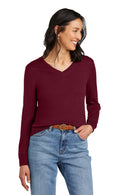 Brooks Brothers Women's Washable Merino V-Neck Sweater BB18411. Live Chat for Bulk Discounts
