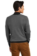 Brooks Brothers Washable Merino Birdseye 1/4-Zip Sweater BB18412. Live Chat for Bulk Discounts