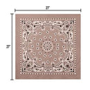 Rothco Trainmen Paisley Bandana – Extra-Large - 27” X 27". Item