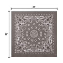 Rothco Trainmen Paisley Bandana - 22" X 22". Item