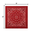 Rothco Trainmen Paisley Bandana - 22" X 22". Item