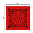 Rothco Trainmen Paisley Bandana - 22" X 22". Item