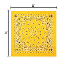 Rothco Trainmen Paisley Bandana - 22" X 22". Item