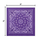 Rothco Trainmen Paisley Bandana – Extra-Large - 27” X 27". Item