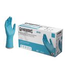Gloveworks Extended Cuff Exam Grade Blue Nitrile Gloves.  7 mil, 12 inches long, Latex Free, Powder Free, Textured, Disposable [GPNHD], Case of 500.  Live Chat for Bulk Discounts.