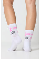 Med Couture Athletic Crew Socks. Item CALLIE in MC LEGWEAR Collection. Live Chat for Bulk Discounts.