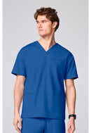 Cherokee Men's 3 Pocket V-neck Top. Item CK00037 in CK ACHIEVE Collection. Live Chat for Bulk Discounts.