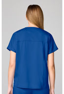 Cherokee Mandarin Collar Top. Item CK00038 in CK WW REVOLUTION Collection. Live Chat for Bulk Discounts.