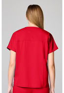 Cherokee Mandarin Collar Top. Item CK00038 in CK WW REVOLUTION Collection. Live Chat for Bulk Discounts.