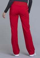 Cherokee Mid Rise Straight Leg Pull-on Pant. Item CK002P in CK IFLEX Collection. Live Chat for Bulk Discounts.