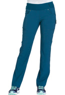 Cherokee Mid Rise Straight Leg Pull-on Pant. Item CK002T in CK IFLEX Collection. Live Chat for Bulk Discounts.