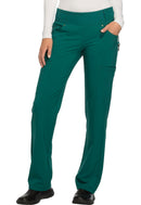 Cherokee Mid Rise Straight Leg Pull-on Pant. Item CK002T in CK IFLEX Collection. Live Chat for Bulk Discounts.