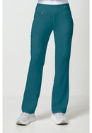 Cherokee Mid Rise Straight Leg Pull-on Pant. Item CK002 in CK IFLEX Collection. Live Chat for Bulk Discounts.