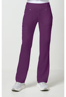 Cherokee Mid Rise Straight Leg Pull-on Pant. Item CK002 in CK IFLEX Collection. Live Chat for Bulk Discounts.