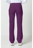 Cherokee Mid Rise Straight Leg Pull-on Pant. Item CK002 in CK IFLEX Collection. Live Chat for Bulk Discounts.