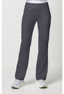 Cherokee Mid Rise Straight Leg Pull-on Pant. Item CK002 in CK IFLEX Collection. Live Chat for Bulk Discounts.