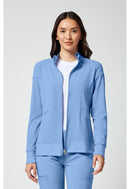 Cherokee Zip Front Jacket. Item CK303 in CK IFLEX Collection. Live Chat for Bulk Discounts.