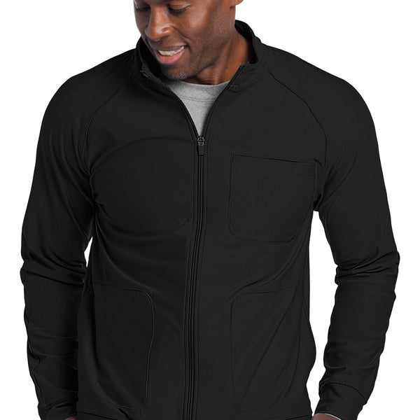 Cherokee Men's Zip Front Jacket. Item CK333 in CK FORM Collection. Liv