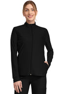 Cherokee Women's 3-Pocket Warm-up Jacket. Item CK381 in CK FORM Collection. Live Chat for Bulk Discounts.