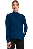 Cherokee Women's 3-Pocket Warm-up Jacket. Item CK381 in CK FORM Collection. Live Chat for Bulk Discounts.