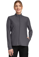 Cherokee Women's 3-Pocket Warm-up Jacket. Item CK381 in CK FORM Collection. Live Chat for Bulk Discounts.