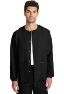 Cherokee Unisex Snap Front Warm Up Jacket. Item CK393A in CK WW ORIGINALS ULTRA Collection. Live Chat for Bulk Discounts.