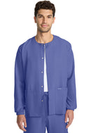 Cherokee Unisex Snap Front Warm Up Jacket. Item CK393A in CK WW ORIGINALS ULTRA Collection. Live Chat for Bulk Discounts.