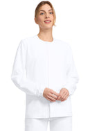 Cherokee Unisex Snap Front Warm Up Jacket. Item CK393A in CK WW ORIGINALS ULTRA Collection. Live Chat for Bulk Discounts.