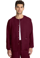 Cherokee Unisex Snap Front Warm Up Jacket. Item CK393A in CK WW ORIGINALS ULTRA Collection. Live Chat for Bulk Discounts.