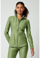 Cherokee Zip Front Jacket. Item CK398 in CK FORM Collection. Live Chat for Bulk Discounts.