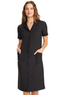 Cherokee Women's Button Front Dress. Item CK512A in CK WW ORIGINALS ULTRA Collection. Live Chat for Bulk Discounts.
