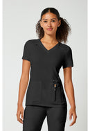 Cherokee V-Neck Top. Item CK605 in CK IFLEX Collection. Live Chat for Bulk Discounts.