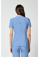 Cherokee V-Neck Top. Item CK605 in CK IFLEX Collection. Live Chat for Bulk Discounts.