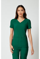 Cherokee V-Neck Top. Item CK605 in CK IFLEX Collection. Live Chat for Bulk Discounts.