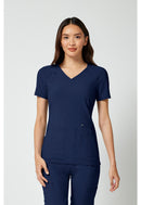 Cherokee V-Neck Top. Item CK605 in CK IFLEX Collection. Live Chat for Bulk Discounts.