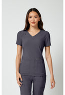 Cherokee V-Neck Top. Item CK605 in CK IFLEX Collection. Live Chat for Bulk Discounts.