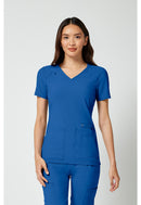 Cherokee V-Neck Top. Item CK605 in CK IFLEX Collection. Live Chat for Bulk Discounts.