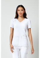 Cherokee V-Neck Top. Item CK605 in CK IFLEX Collection. Live Chat for Bulk Discounts.