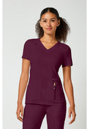 Cherokee V-Neck Top. Item CK605 in CK IFLEX Collection. Live Chat for Bulk Discounts.